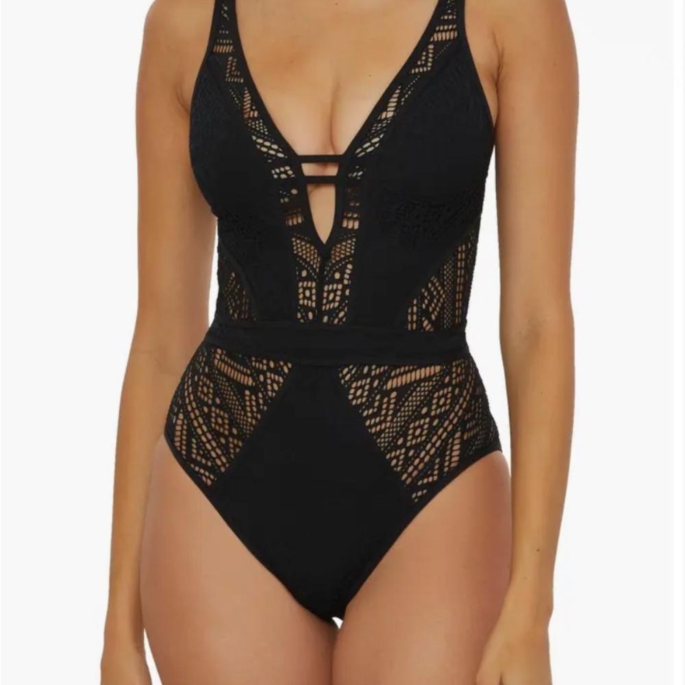 BECCA by Rebecca Virtue Color Play One-Piece Swimsuit